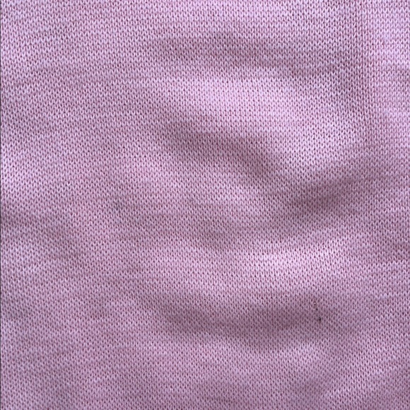 Vintage 80s Knit Mockneck Made in Ireland Bright Pink Women's Sweater Acrylic - Picture 11 of 15